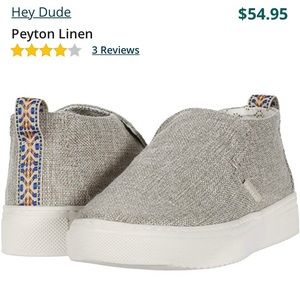 Hey Dude Peyton Linen in beige